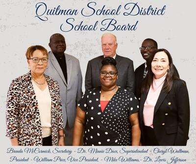 Quitman School Board Members photo