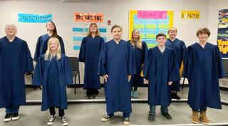 6th grade chorus students